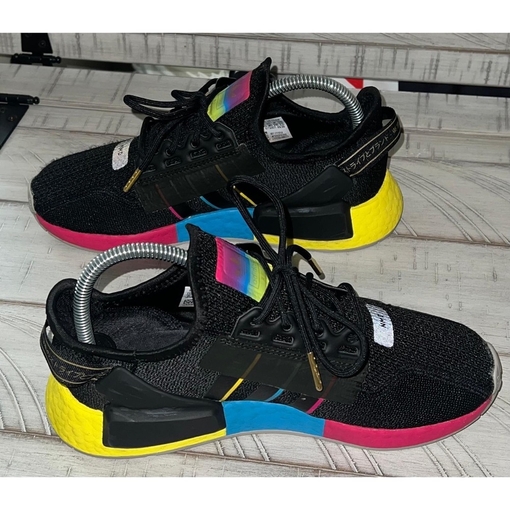 Adidas NMD_R1 V2 Tokyo Nights Low Top Sneaker Multicolor Shoes Men's Size 6